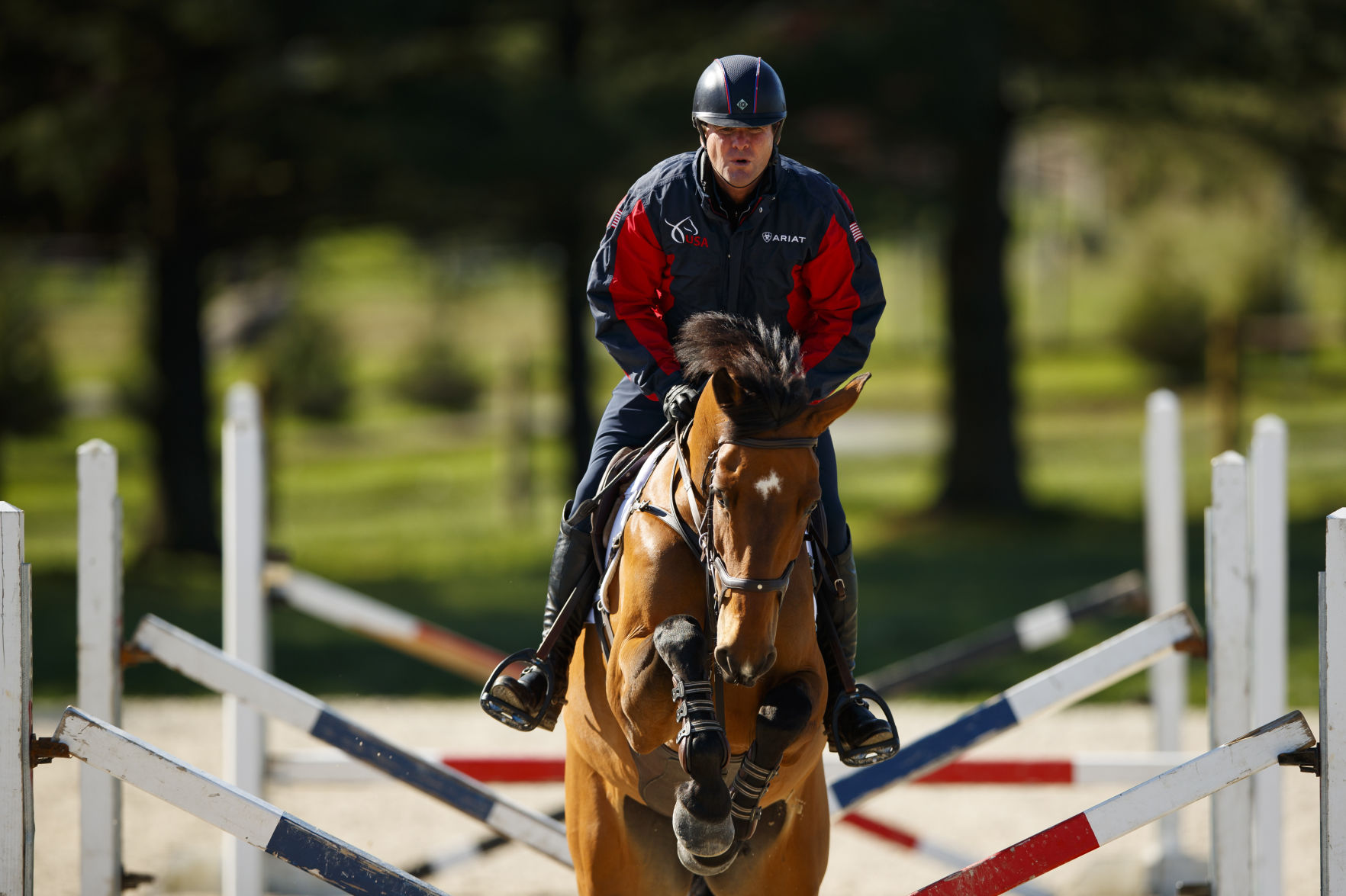Virus Outbreak Olympic Equestrian Photo Gallery
